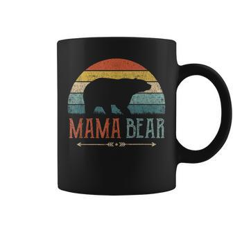 Mama Bear Vintage Mum Mothers Day Retro Mom Coffee Mug - Thegiftio UK