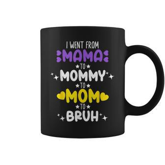 Mama Mommy Mom Bruh Funny Boys Girls Mom Life Mothers Day Coffee Mug | Mazezy