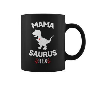 Mama-Saurus Dinosaur Shirt Rex Mother Day For Mom Gift Mama Coffee Mug | Mazezy AU