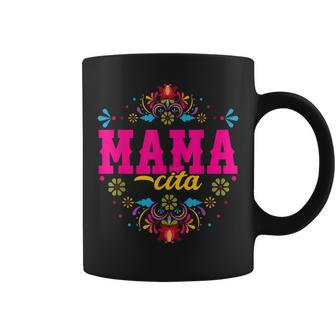 Mamacita First Fiesta Birthday For Women - Cactus Sombrero Coffee Mug | Mazezy