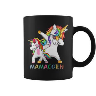 Mamacorn Unicorn Dabbing Costume Mom For Mothers Day Coffee Mug - Seseable