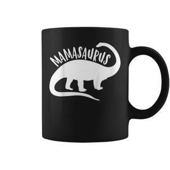 Mamasaurus Funny Dinosaur For Mama Women Mothers Day V2 Coffee Mug | Mazezy