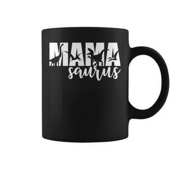 Mamasaurus T Rex Dinosaur Funny Mama Saurus Mothers Day Coffee Mug - Seseable