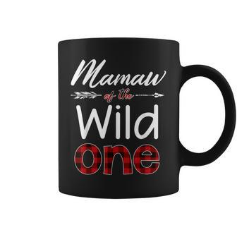 Mamaw Of The Wild One Buffalo Plaid Lumberjack Coffee Mug - Seseable