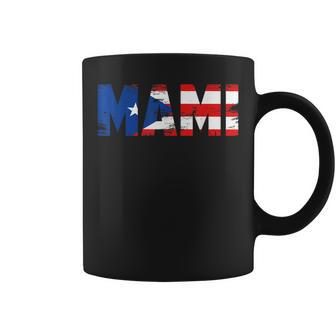 Mami Puerto Rico Flag Pride Mothers Day Puerto Rican Women Coffee Mug | Mazezy