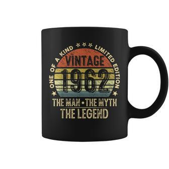 Man Myth Legend Vintage 1962 Limited Edition 60Th Birthday Coffee Mug - Seseable