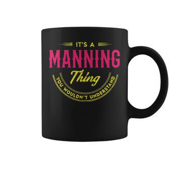 Manning Personalized Name Gifts Name Print S With Name Manning Coffee Mug - Seseable