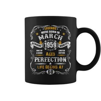 March 1959 60Th Birthday  Vintage 60 Years Old Gift Coffee Mug