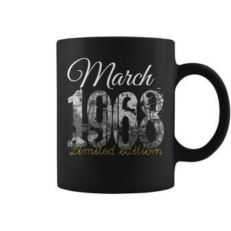 March 1968 - 55 Year Old 1968 55Th Birthday Gift Coffee Mug - Seseable