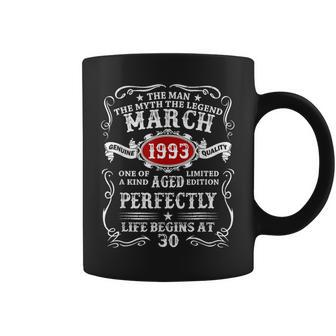 March 1993 The Man Myth Legend 30 Year Old Birthday Gifts Coffee Mug - Seseable