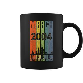 March 2004 T Shirt 16 Year Old Shirt 2004 Birthday Gift Coffee Mug | Mazezy