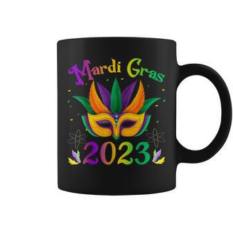 Mardi Gras 2023 Costume With Mask Coffee Mug - Thegiftio UK