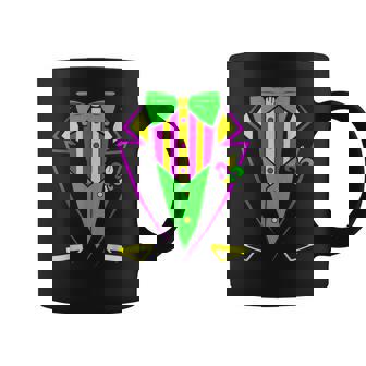 Mardi Gras Costume Tuxedo Carnival Parade New Orleans Coffee Mug - Seseable