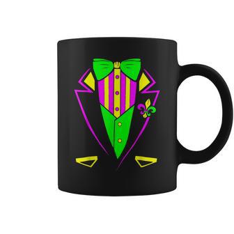 Mardi Gras Costume Tuxedo Carnival Parade New Orleans Coffee Mug - Seseable