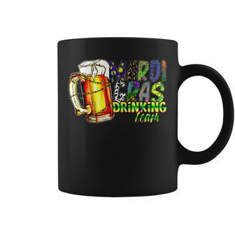 Mardi Gras Drinking Team Funny Drinking Lovers Party Coffee Mug - Seseable