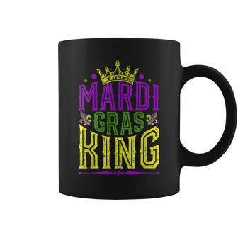 Mardi Gras King Funny Carnival Festival Graphic Coffee Mug - Seseable