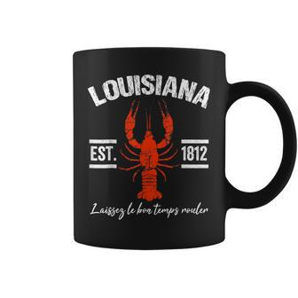 Mardi Gras Louisiana Crawfish New Orleans Men Women Coffee Mug - Seseable