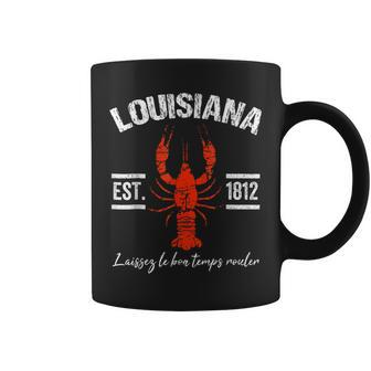 Mardi Gras Louisiana Crawfish New Orleans Men Women V2 Coffee Mug - Seseable