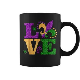 Mardi Gras Love Mardi Gras 2023 Coffee Mug - Seseable