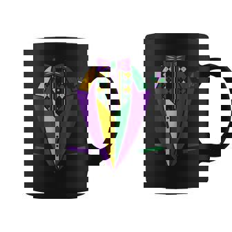 Mardi Gras Party Fun Tuxedo New Orleans Festival Coffee Mug - Seseable