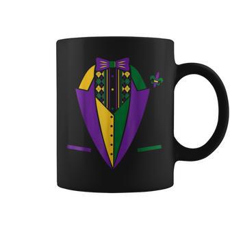 Mardi Gras Party Fun Tuxedo New Orleans Festival Coffee Mug - Seseable