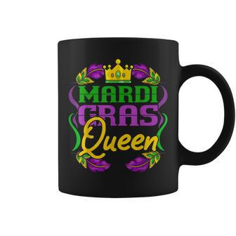 Mardi Gras Queen Parade Costume Party Girls Gift Mardi Gras Coffee Mug - Seseable