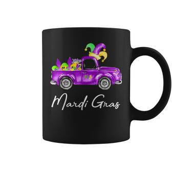 Mardi Gras Truck - Funny Mardi Gras 2023 Gift For Men Women Coffee Mug - Seseable
