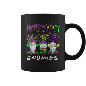 Mardi Gras With My Gnomies Three Gnome Costume For Men Woman Coffee Mug - Seseable