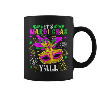 Mardi Gras Yall Funny Vinatage New Orleans Party 2023 Coffee Mug - Seseable