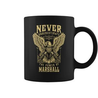 Marshall Name Marshall Family Name Crest Coffee Mug - Seseable