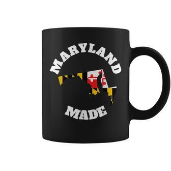 Maryland Made State Flag Made In Maryland Coffee Mug - Seseable