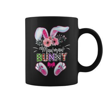 Mawmaw Bunny Plaid Happy Easter Day Coffee Mug | Mazezy