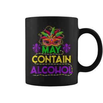 May Contain Alcohol Funny Mardi Gras 2023 Gifts Men Women Coffee Mug - Thegiftio UK