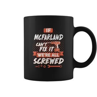 Mcfarland Name Mcfarland Family Name Crest Coffee Mug - Seseable