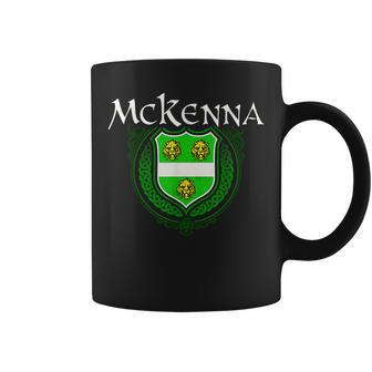 Mckenna Surname Irish Last Name Mckenna Family Crest Coffee Mug | Mazezy