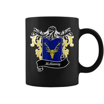 Mckinney Coat Of Arms Surname Last Name Family Crest Coffee Mug - Seseable