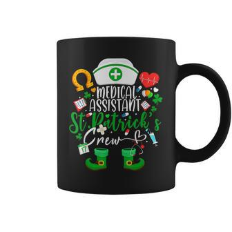 Medical Assistant St Patricks Day Nurse Crew Coffee Mug - Seseable