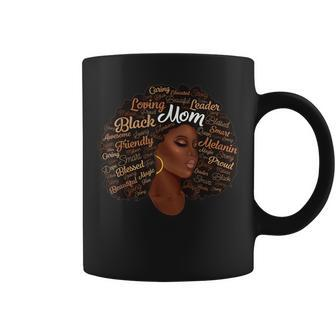 Melanin Black Queen Mom African Woman Afro Mother’S Day Coffee Mug | Mazezy