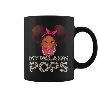 Melanin Girl Daughter Niece Child Sister Black History Month Coffee Mug | Mazezy