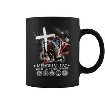 Memorial Day We Will Never Forget Veteran Lovers V3 Coffee Mug - Seseable
