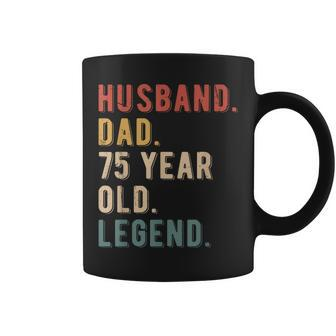 Mens 75Th Birthday Decoration Gift Funny Husband Vintage Dad 1948 Coffee Mug - Seseable
