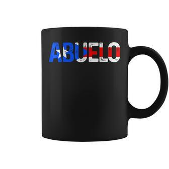 Mens Abuelo Puerto Rico Flag Puerto Rican Pride Fathers Day Gift Coffee Mug | Mazezy