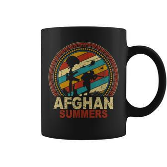 Mens Afghan Summers Veteran Vintage Afghanistan Veterans Gifts V2 Coffee Mug - Seseable