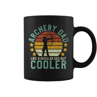 Mens Archery Dad | Funny Fathers Day Gift For Archer Bow Hunter  Coffee Mug