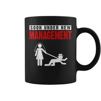 Mens Bachelor Party Under New Management Coffee Mug - Seseable