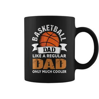 Mens Basketball Dad - Funny Basketball Dad Coffee Mug - Seseable