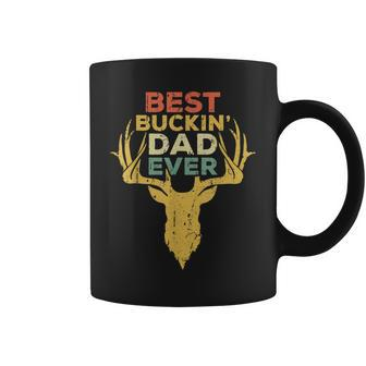 Mens Best Buckin Dad Ever Deer Hunters Coffee Mug - Thegiftio UK