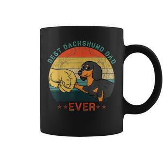 Mens Best Dachshund Dad Ever Fathers Day For Dad From Daughter Coffee Mug - Seseable