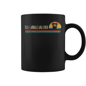 Mens Best Doodle Dad Ever Goldendoodle Fathers Day Funny Coffee Mug - Seseable