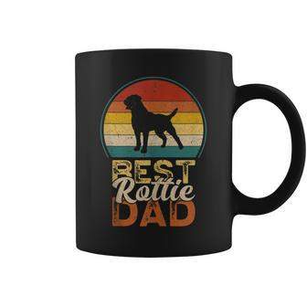 Mens Best Rottie Dad Fathers Day Rottweiler Dog Daddy Coffee Mug - Thegiftio UK